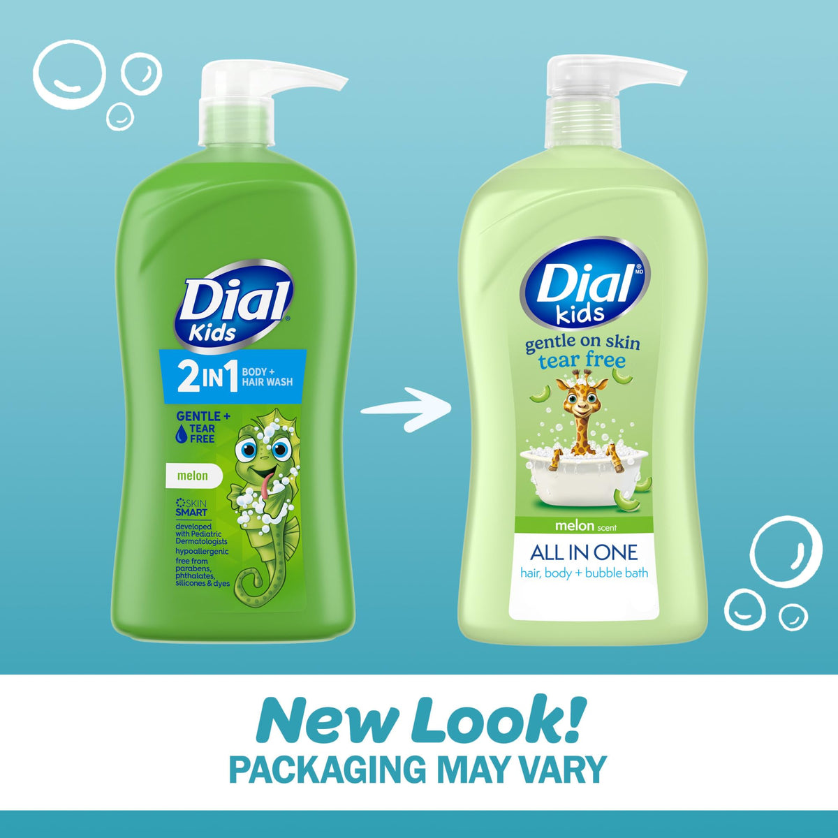 Dial 32 Fl Oz (Pack of 1) / Melon / Orange Body Washes