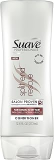Suave Professionals Split End Rescue Conditioner, 12.6 Fl Oz (Pack of 1)