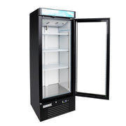25" One Section Display Freezer w/Swing Doors - Bottom Mount Compressor by MOTAK – 26.60x28.90x81.70, In Description, Check Images, Model MGD-1DF-16-HC