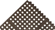 NoTrax 3' x 3' Light-Duty Rubber Drainage Mat