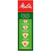 #2 Natural Brown Cone Coffee Filters 100 Count (2pack) by Melitta – 100 ct (Pack of 2), Paper, Brown, Pack of 2, Model 622752