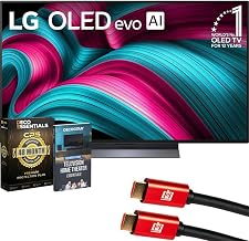48 Inch C5 Series OLED evo 4K UHD Smart webOS TV (2025) OLED48C5PUA Bundle with 4 YR CPS Enhanced Protection Pack, 2X 6FT HDMI Cable and Deco Gear Home Theater Beginner's Guide