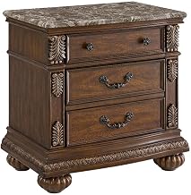 Picket House Furnishings Concerto Nightstand with USB-C in Brown