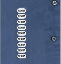 Unisex Clothing Size Label Medium Case of 250