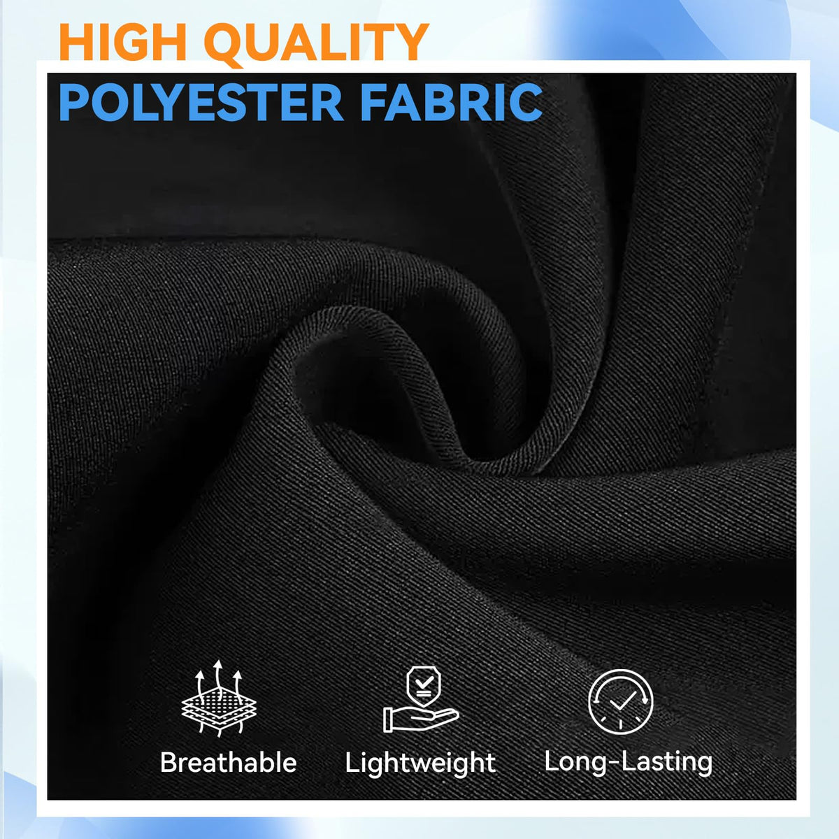 Server Aprons with 3 Pockets by LOHYILYE – 23.6"L x 12.6"W, Polyester, Black 1 Pack, Model Server Apron Classic