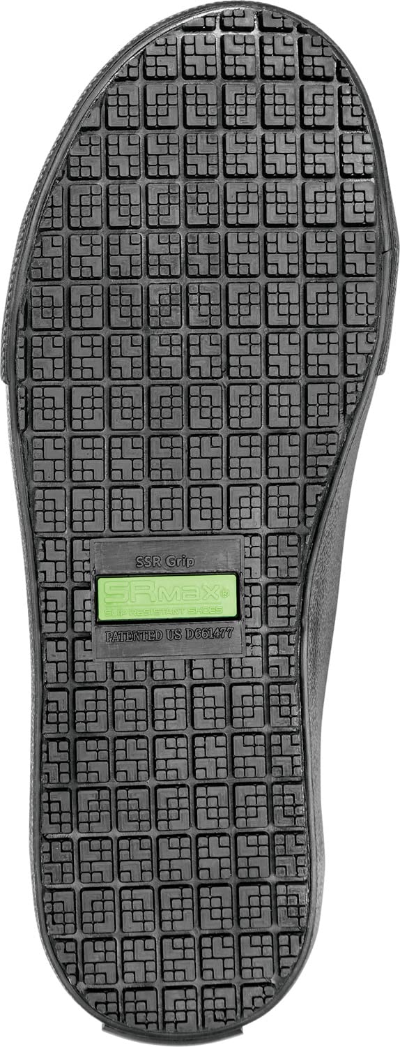 Womens Black MaxTrax Soft Toe SRO Athletic 5.0 M by SR Max – Rubber, Black, Model Ventura