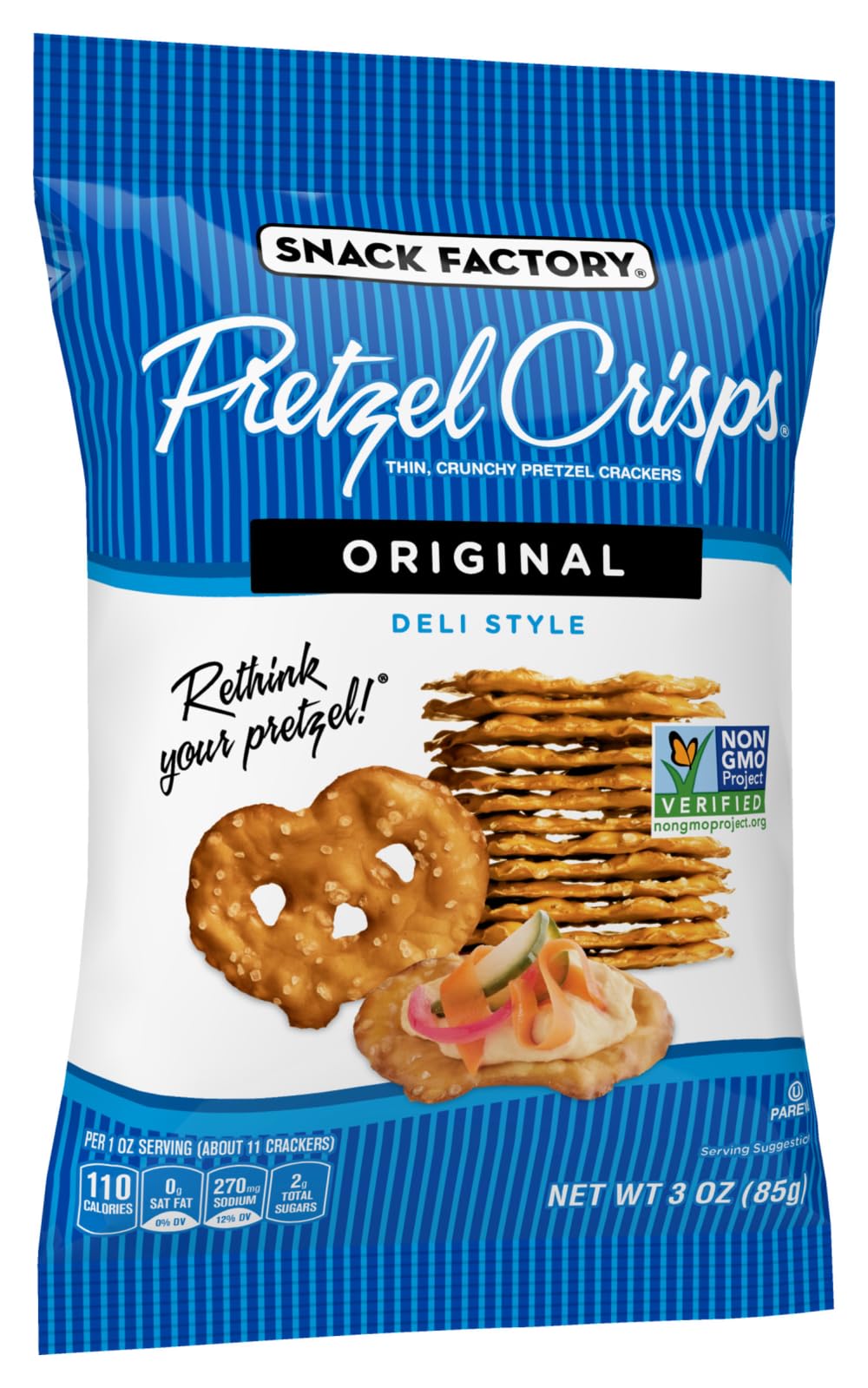 Original Chips by Pretzel Crisps – 12" x 8" x 8