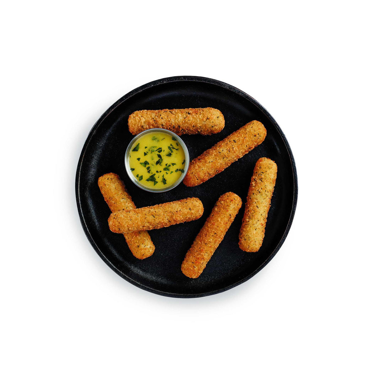 Golden Crisp Breaded Ovenable Mozzarella Stick - Appetizer by McCain – 2 lbs", Pack of 6