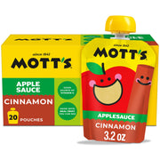 Cinnamon Applesauce by Mott's – 20 Count, Pack of 20