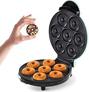 Dash Express Mini Donut Maker, 7 Donuts, Aqua