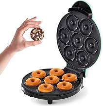 Dash Express Mini Donut Maker, 7 Donuts, Aqua