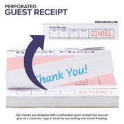 Stock Your Home 5 Pack / Pink / 5 Guest Checks