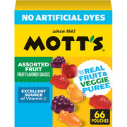 Mott's 66 Count (Pack of 1) Fruit Snacks