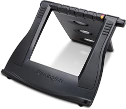 Kensington Easy Riser EQ Portable Laptop Cooling Stand, Adjustable & Lightweight, Anti Slip & Folding Design, for 12''-17'' Laptops, Made from 50% Post Consumer Recycled Content (K52805EU)