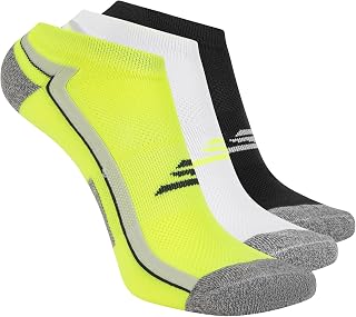 Skechers Men's 3-pack Performance Golf Low Cut Socks, Odor Control & Mesh Ventilation