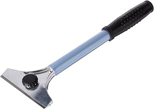 Winco 12" Aluminum Scraper, PVC Handle, Kitchen Tool | Restaurant service