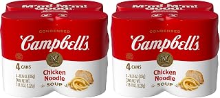 Campbell's Condensed Chicken Noodle Soup, 10.75 Ounce Can with Pop-Top Lid (Pack of 8)