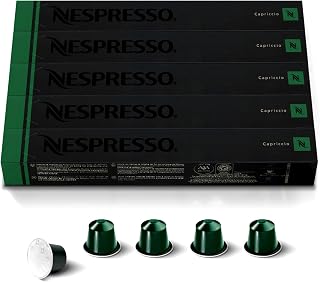 Nespresso Original, Capriccio, Medium Roast, 50-Count Espresso Coffee Pods
