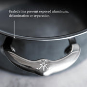 NanoBond Collection - Titanium All-In-One Pan by Hestan – All-In-One Pan (5-Quart), 5 quarts, Stainless Steel, Titanium, Model 60032