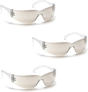 Pyramex Safety Intruder Eyewear (3 Pair Pack) (Indoor/Outdoor Mirror)
