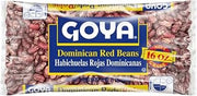 Goya Dominican Red Beans, High in Fiber, 16 oz, 2-Pack