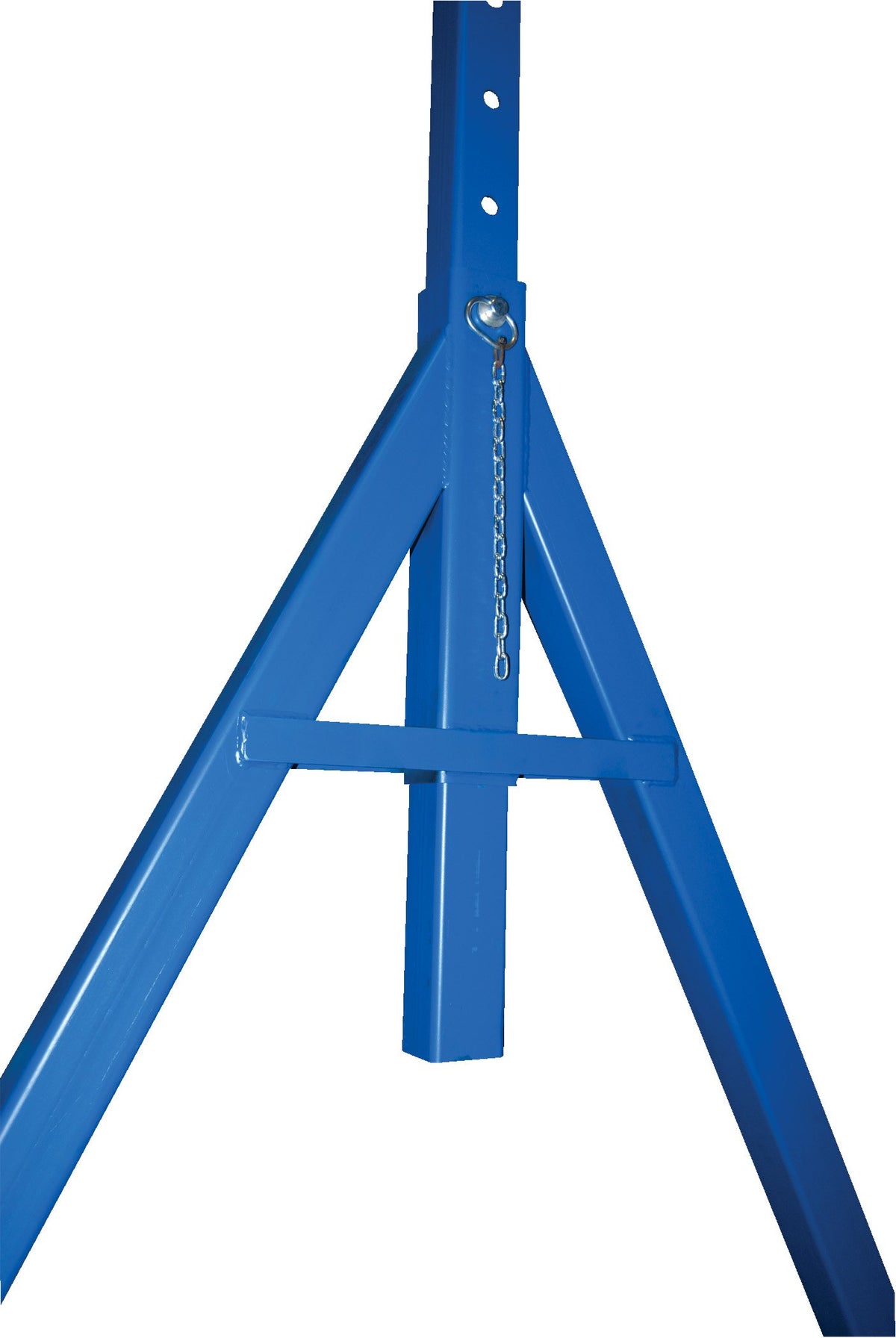 Steel Adjustable Height Gantry Crane with Phenolic Casters 15 Ft. Wide x 14 Ft. Max Usable Height by Vestil – Large, Alloy Steel, Blue, Model AHS-6-15-14