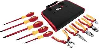 Wiha 32891 Insulated Pliers and Screwdriver Set, 1000 Volt, 10 Piece