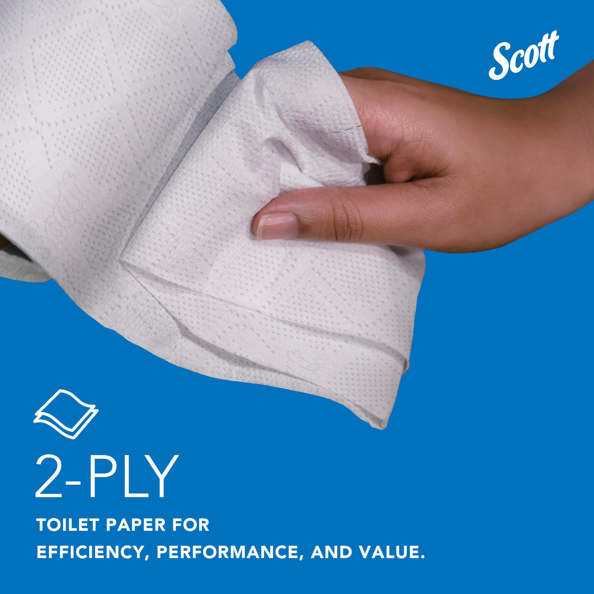 Scott Professional White / 550 Sheet (Pack of 20) / 20 Rolls Toilet Paper