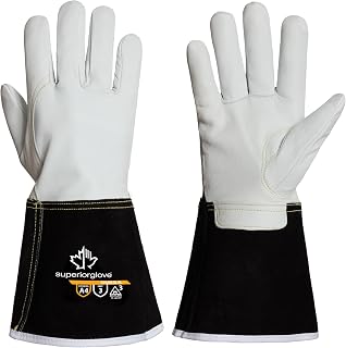 Superior Glove Endura 399GKGL5 Leather MIG Work Gloves