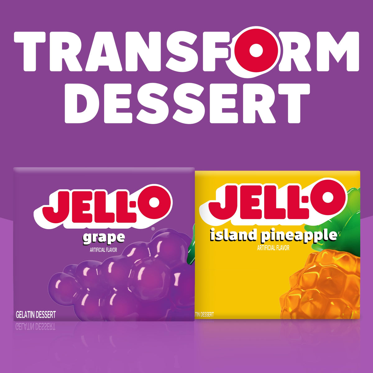 Jell-O Grape / 3 Ounce (Pack of 4) / 1 Gelatin