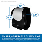 San Jamar Hybrid / White / 16.5" x 13" x 9.25" Commercial Paper Hand Towel Dispensers