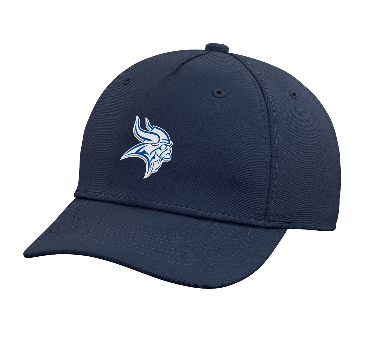 Curtis Vikings Adjustable Printed Baseball Hat by Curtis, University Place, WA 98466 – Cotton, Navy Blue