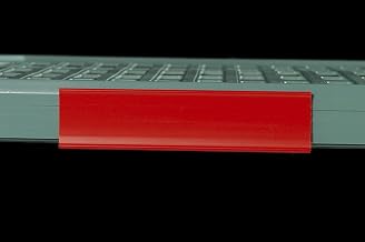 Metro CSM6-RQ MetroMax Q Color Shelf Marker, Red, 6" L x 1.5" H