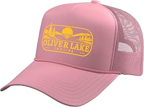 Oliver Lake Indiana Outdoors Vintage Trucker Hat with Adjustable Mesh Back