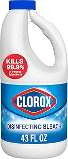 Clorox Disinfecting Bleach, 43 Fluid Ounces (Package May Vary)