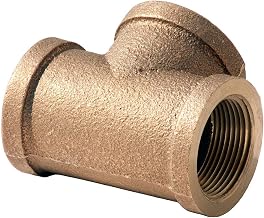 1-1/4" Brass Tee, FNPT, 125 PSI