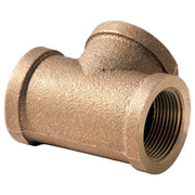 1-1/4" Brass Tee by Merit Brass – Brass, Red,Yellow, Model XNL106-20
