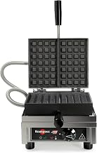 Krampouz Commercial Liège Waffle Maker, 4x7 Cast Iron | 4 waffles per batch, 90° opening, adjustable thermostat 50-300°C, stainless steel construction