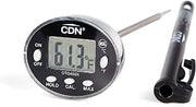 CDN Waterproof Digital Thermometer Long 4.75" Stem, NSF Certified, Ideal for for Bread Baking, Cooking, Brewing - DTQ450X