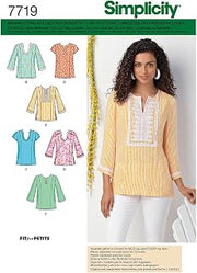 Simplicity Sewing Pattern 7719. AA Tunic