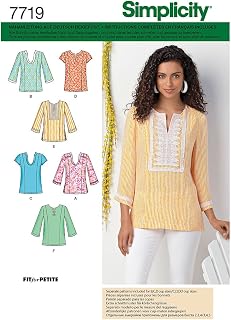 Simplicity Sewing Pattern 7719. AA Tunic