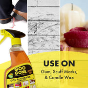 Adhesive Remover Spray Gel 12 Oz with Scraper by Goo Gone – 12 Fl Oz (Pack of 1), Model 2256ZBP