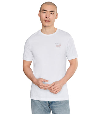 Men's Founding Member Tee by TravisMathew – Small, Cotton, White, Model A46214