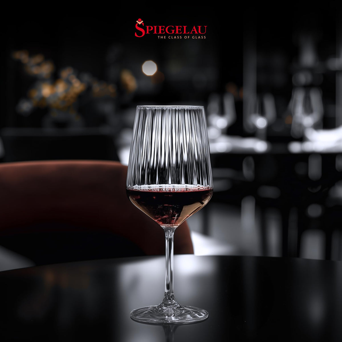& Nachtmann Red Wine Glasses by Spiegelau – 21.3 Ounces, 630 milliliters, Glass, Red, Model 4450171