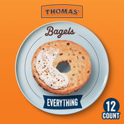 Everything (Club Pack) Bagels by THOMAS' – 18 Ounce (Pack of 2)