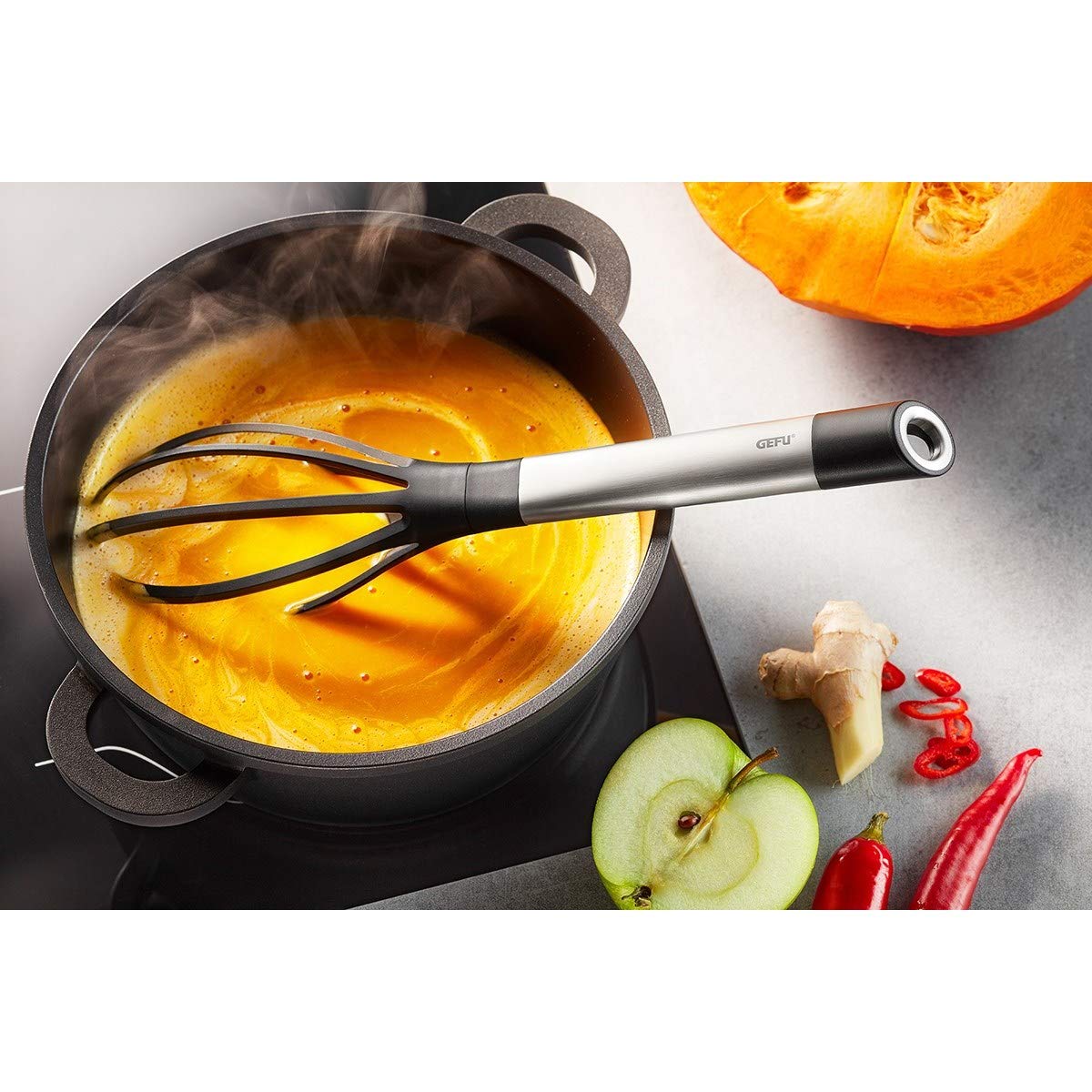 Nylon Whisk PRIMELINE by GEFU – Nylon, Black, Model 29232