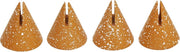 TOV Furniture Gabby Speckled Terracotta Cone Card Holder - Set of 4