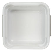 Winco 2 Quart / Container / White Containers