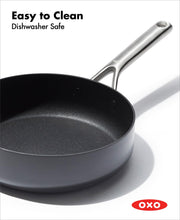 OXO 3 Quarts / Black / Pot Set Sauté Pans