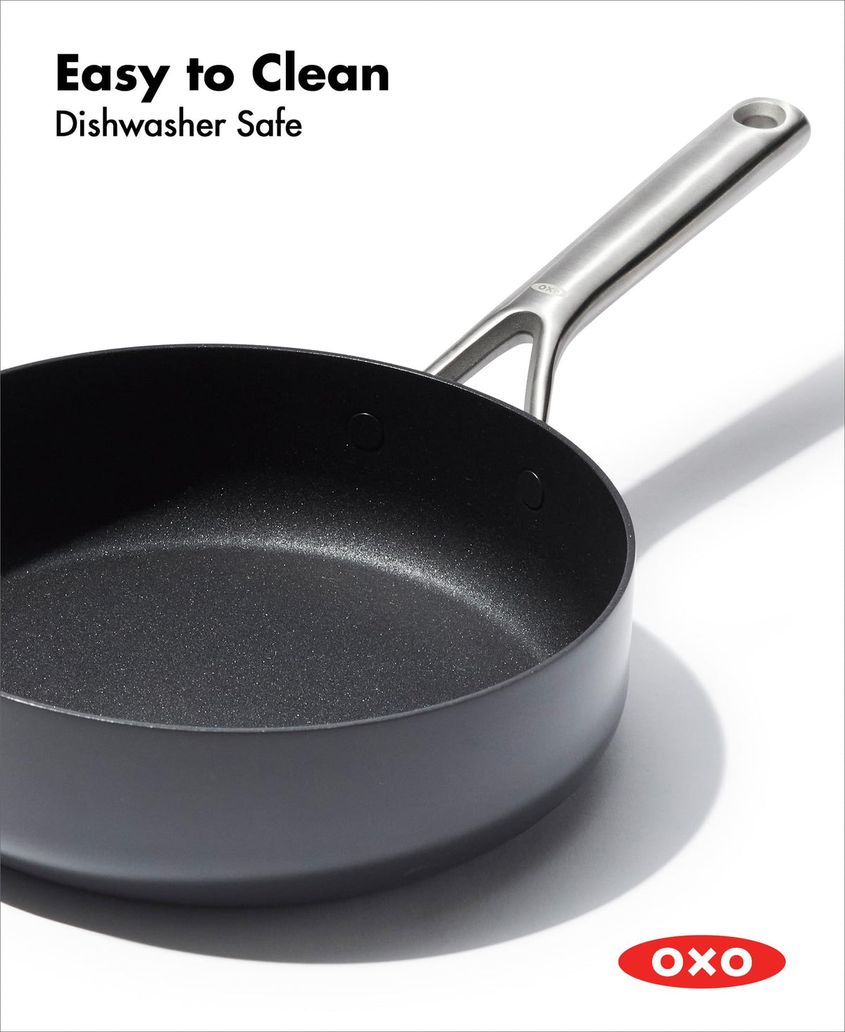 OXO 3 Quarts / Black / Pot Set Sauté Pans